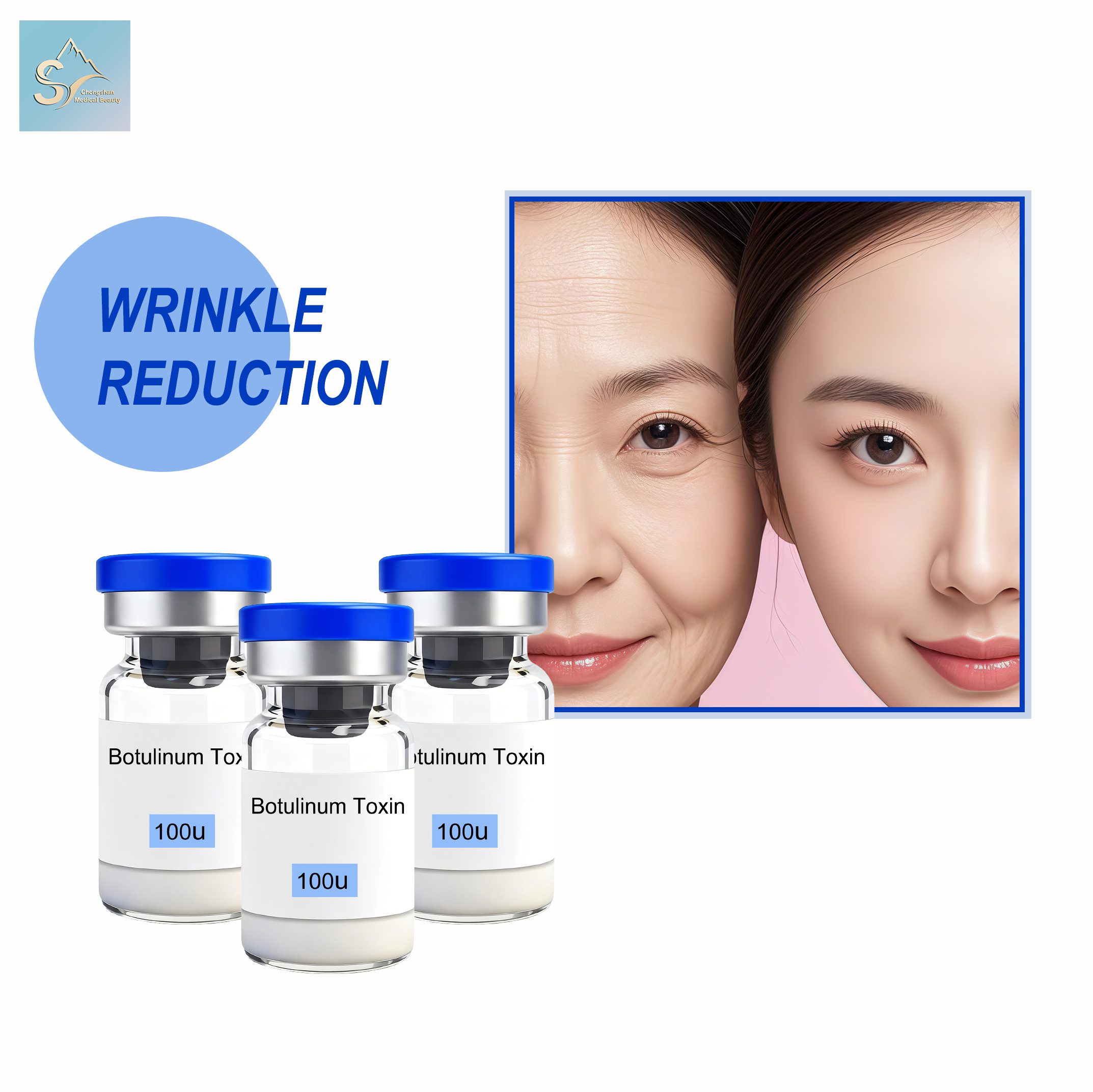 WRINKLE-REDUCTION Botulinum Toxin Lyophilized Powder for Injection - Anti aging & Wrinkle Reduction
